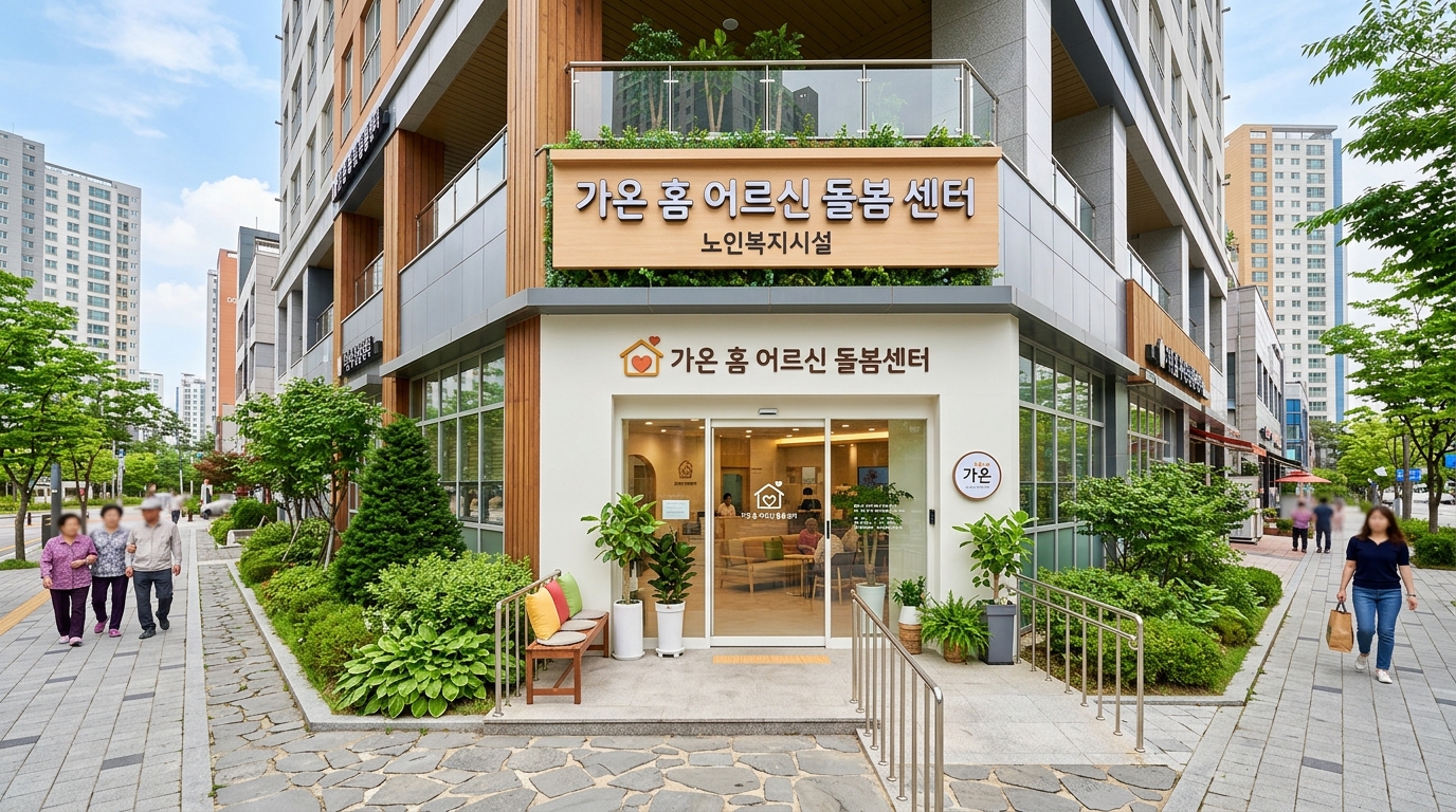 가온재가복지센터 전경
